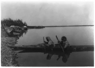 At Noatak village, Noatak, Alaska, 1929