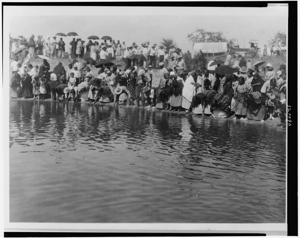 At the pool, animal dance--Cheyenne, Oklahoma, 1927